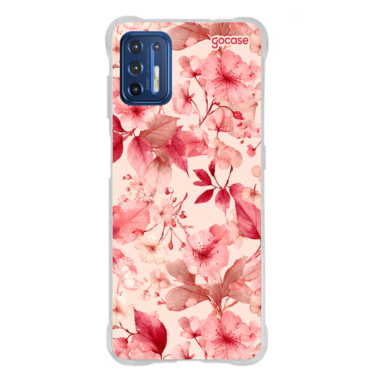 Capinha para celular  Inicial Rosê Flowers