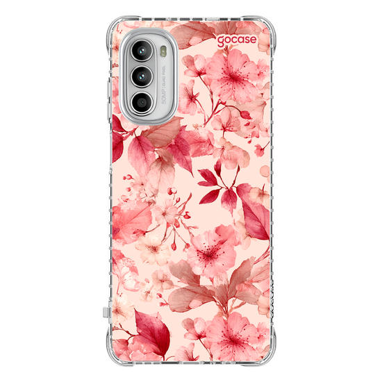 Capinha para celular  Inicial Rosê Flowers