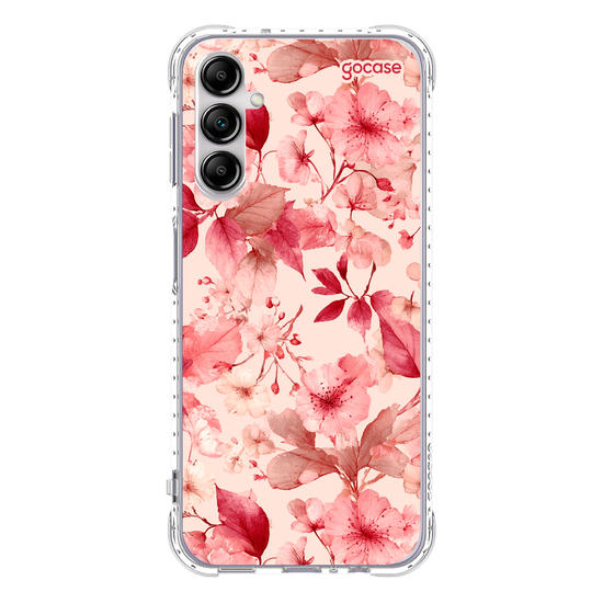 Capinha para celular  Inicial Rosê Flowers