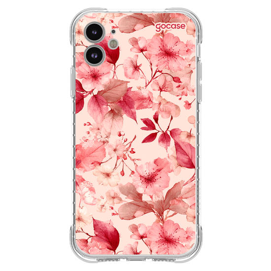 Capinha para celular  Inicial Rosê Flowers