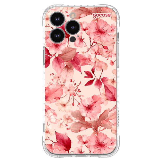 Capinha para celular  Inicial Rosê Flowers
