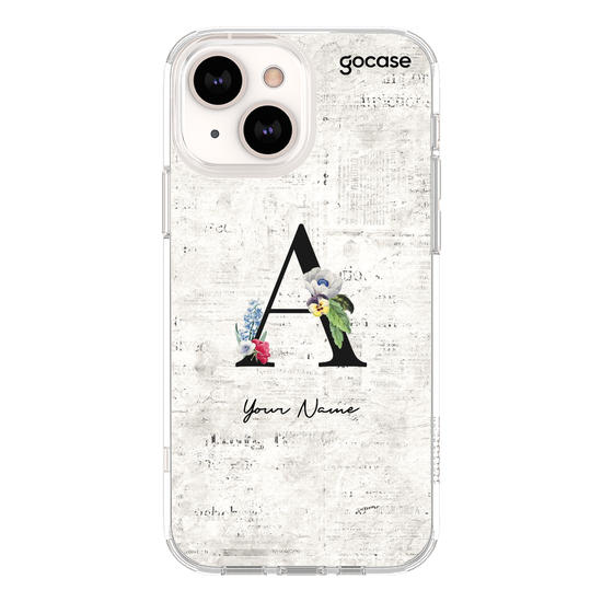 Vintage Initial Phone Case