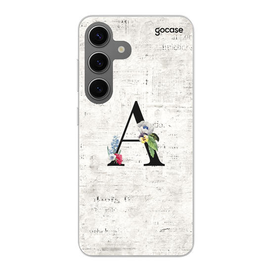 Vintage Initial Phone Case
