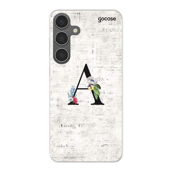 Vintage Initial Phone Case