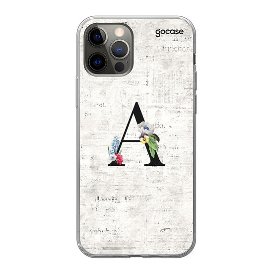 Vintage Initial Phone Case