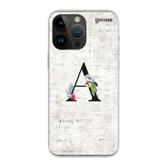 Vintage Initial Phone Case
