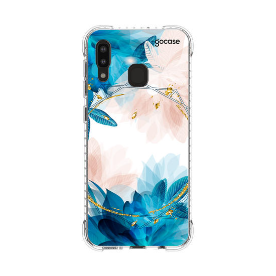 Capinha para celular Initial Glam Flower