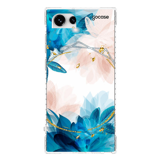 Capinha para celular Initial Glam Flower
