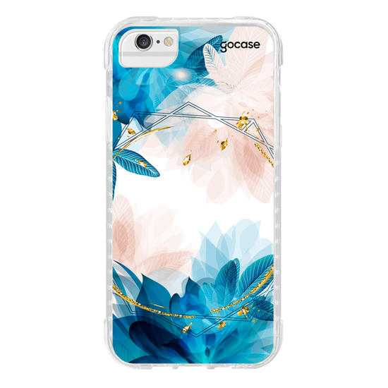 Capinha para celular Initial Glam Flower