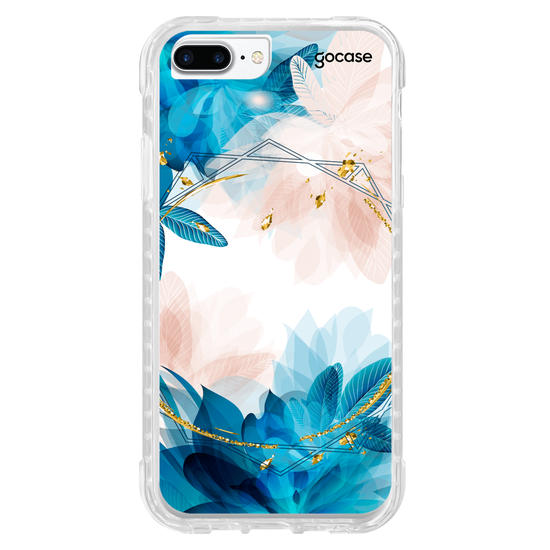 Capinha para celular Initial Glam Flower
