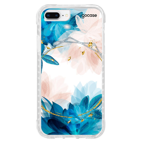 Capinha para celular Initial Glam Flower