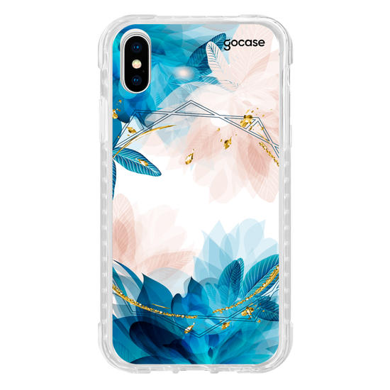 Capinha para celular Initial Glam Flower