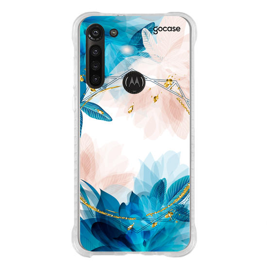 Capinha para celular Initial Glam Flower