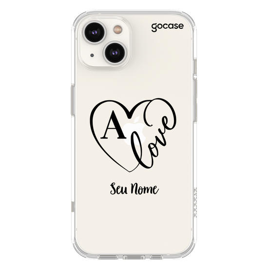 Capinha para celular Initial Love