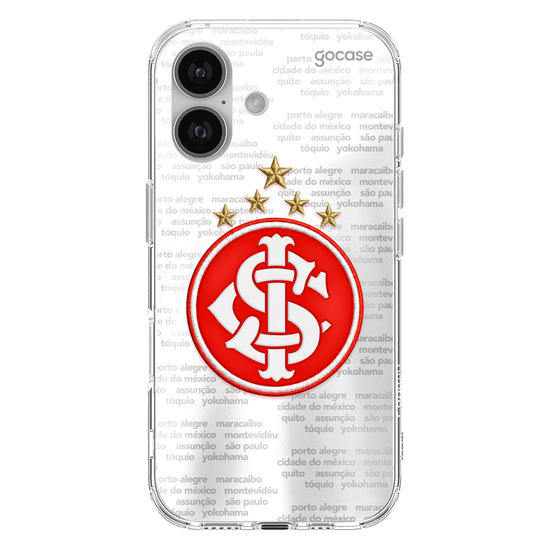 Capinha para celular  Internacional - Escudo e Cidades