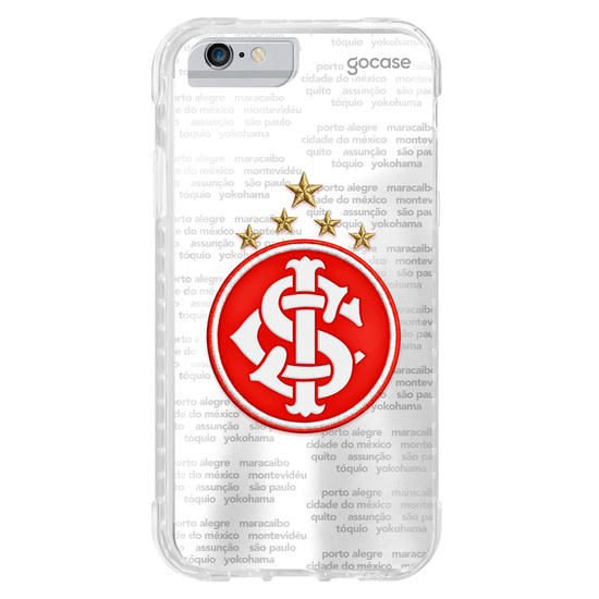 Capinha para celular  Internacional - Escudo e Cidades