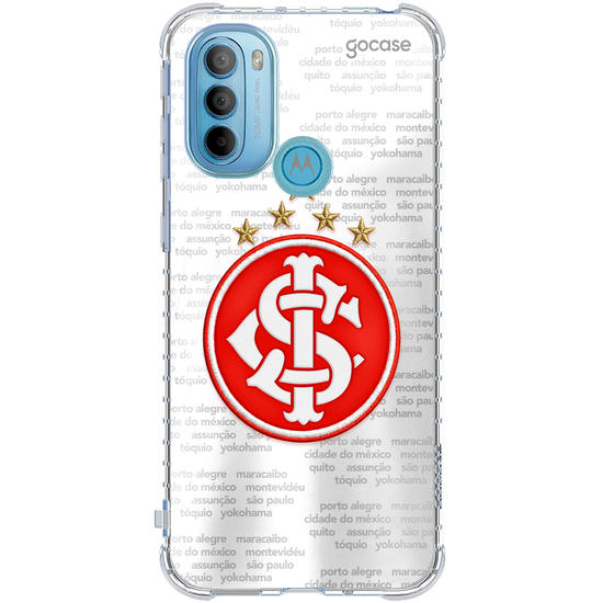 Capinha para celular  Internacional - Escudo e Cidades