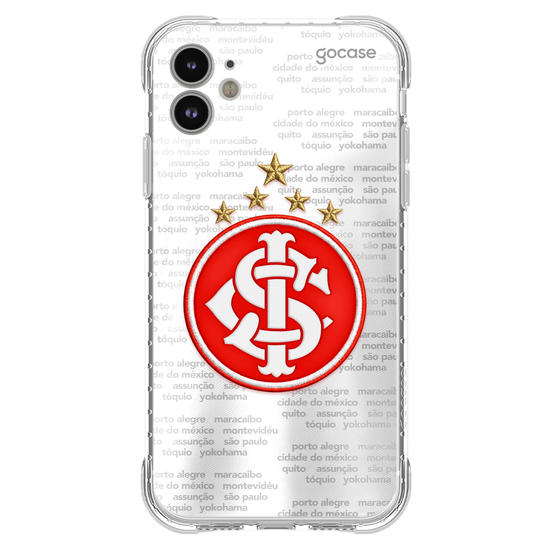 Capinha para celular  Internacional - Escudo e Cidades