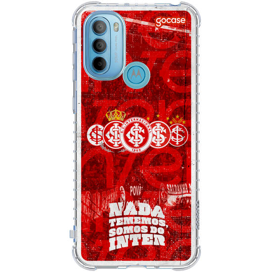 Capinha para celular  Internacional - Hard Texture