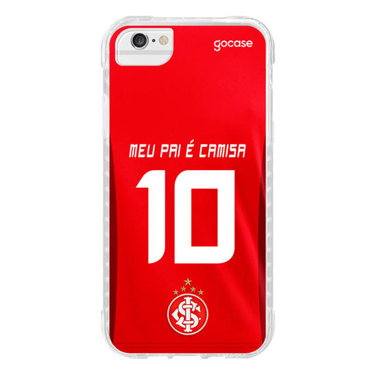 Capinha para celular  Internacional - Pai Camisa 10