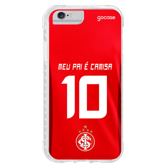 Capinha para celular  Internacional - Pai Camisa 10