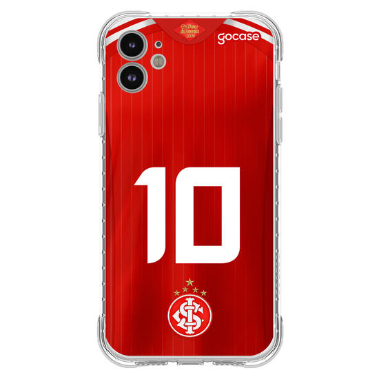 Capinha para celular Capinha para Celular - Internacional - Uniforme 1 2026 Personalizado