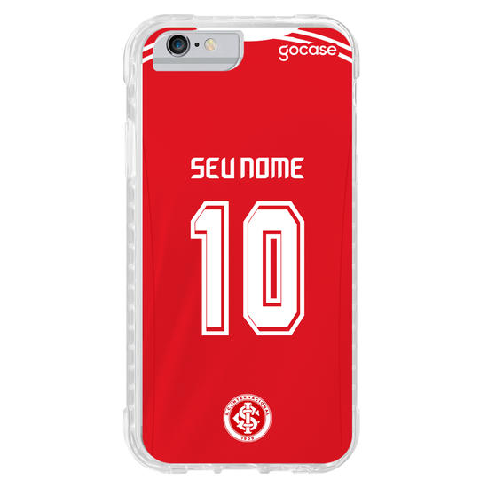 Capinha para celular Internacional - Uniforme 1 2022 personalizado