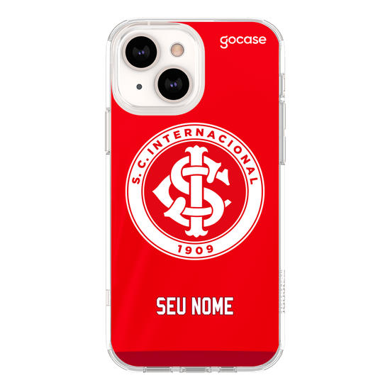 Capinha para celular Internacional - Uniforme 1 2023 Escudo
