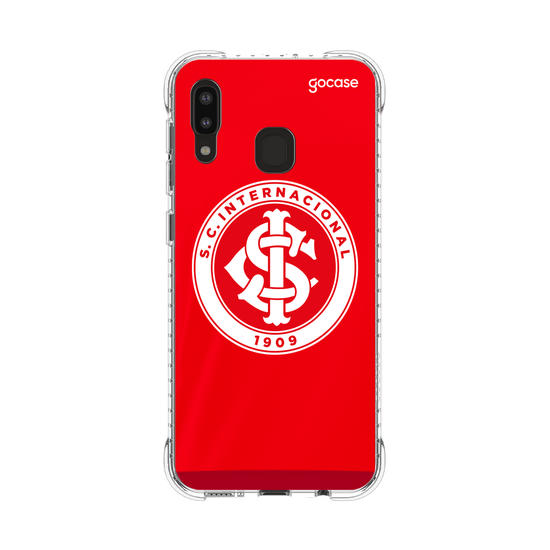 Capinha para celular Internacional - Uniforme 1 2023 Escudo