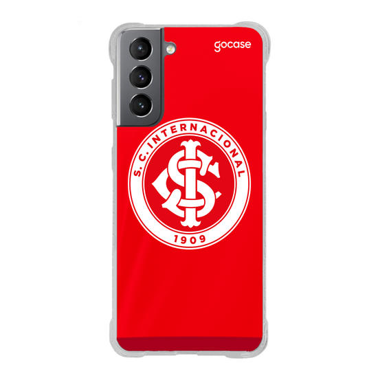 Capinha para celular Internacional - Uniforme 1 2023 Escudo