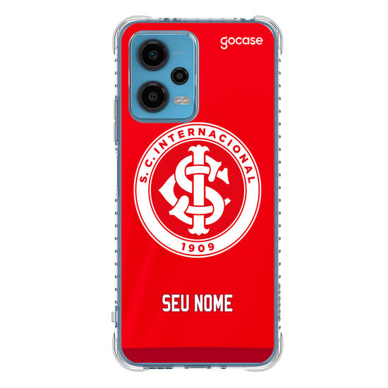 Capinha para celular Internacional - Uniforme 1 2023 Escudo