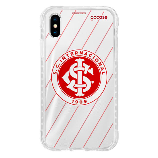 Capinha para celular Internacional - Uniforme 2 2023 Escudo