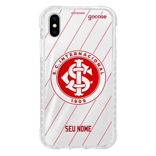 Capinha para celular Internacional - Uniforme 2 2023 Escudo