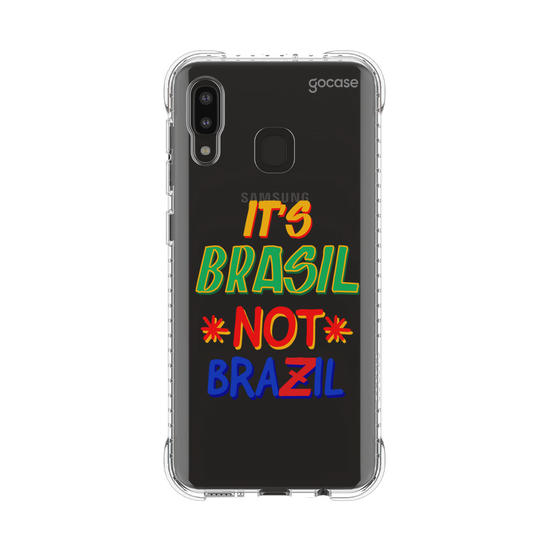 Capinha para celular  It's Brasil Not Brazil