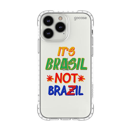 Capinha para celular  It's Brasil Not Brazil