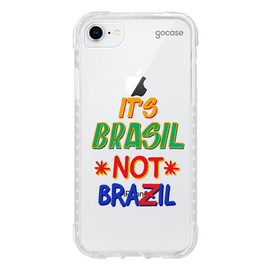 Capinha para celular  It's Brasil Not Brazil