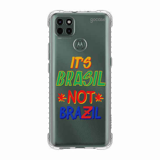 Capinha para celular  It's Brasil Not Brazil