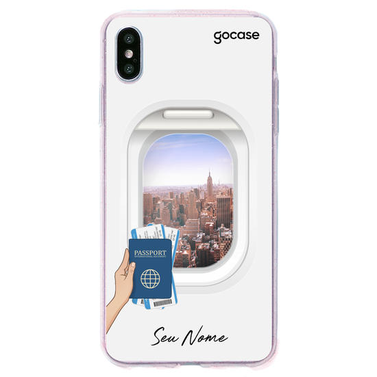 Capinha para celular Janela de Avião