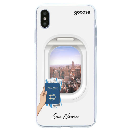 Capinha para celular Janela de Avião