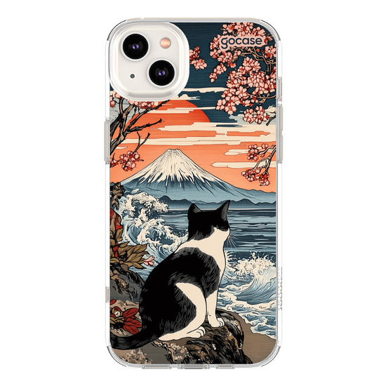 Capinha para celular  Japan Cat