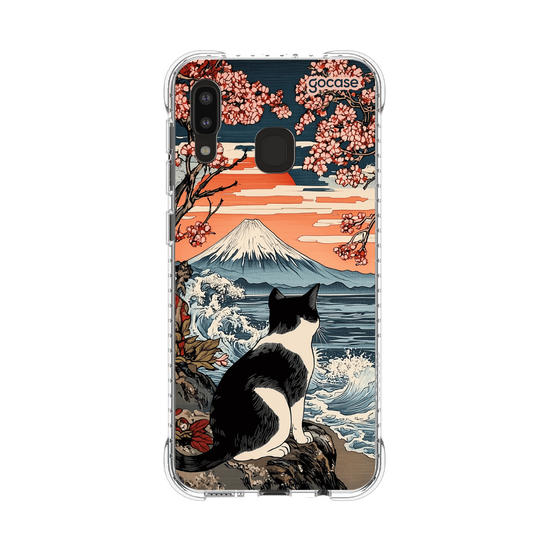 Capinha para celular  Japan Cat