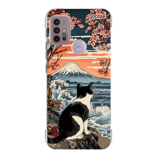 Capinha para celular  Japan Cat