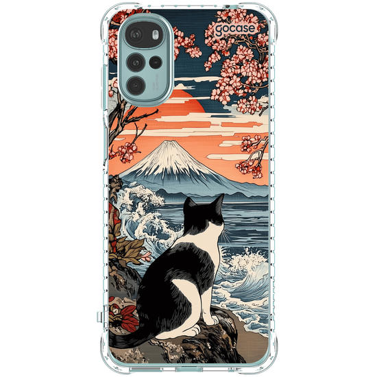 Capinha para celular  Japan Cat