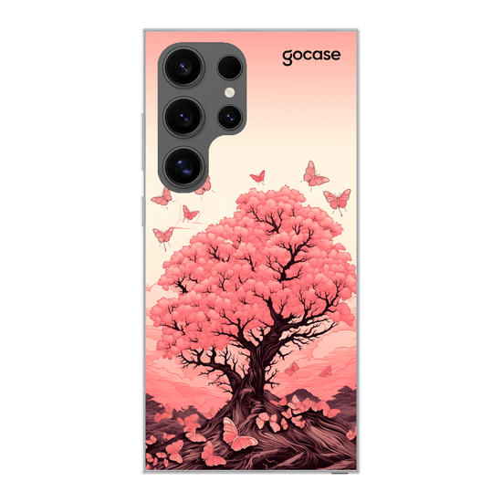 Sakura Butterfly Phone Case