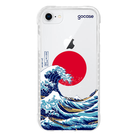 Capinha para celular  The Great Wave