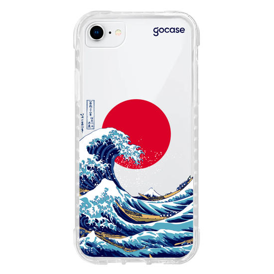 Capinha para celular  The Great Wave