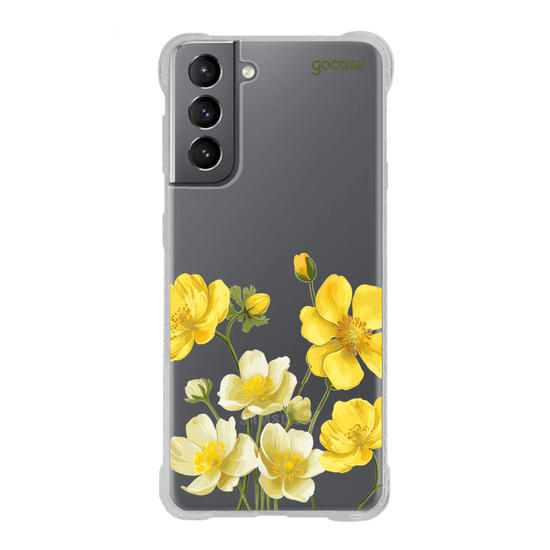 Capinha para celular  Jardim Amarelado