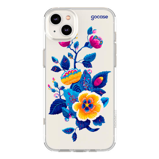 Capinha para celular  Jardim Bordado