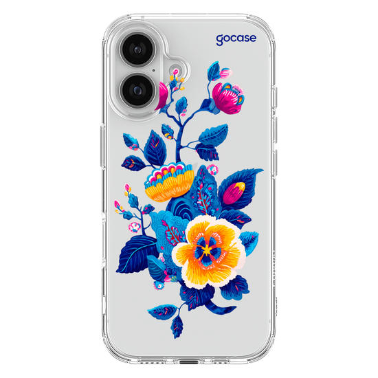Capinha para celular  Jardim Bordado