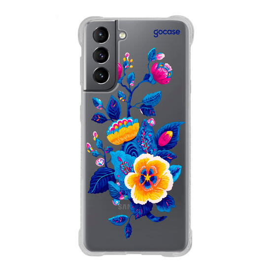 Capinha para celular  Jardim Bordado